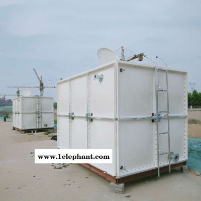 玻璃钢水箱  保温消防箱地埋镀锌水箱 蓄水池方形人防  德州顺征图3