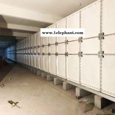 玻璃钢水箱  保温消防箱地埋镀锌水箱 蓄水池方形人防  德州顺征图5