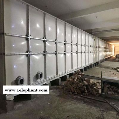玻璃钢水箱  保温消防箱地埋镀锌水箱 蓄水池方形人防  德州顺征图6