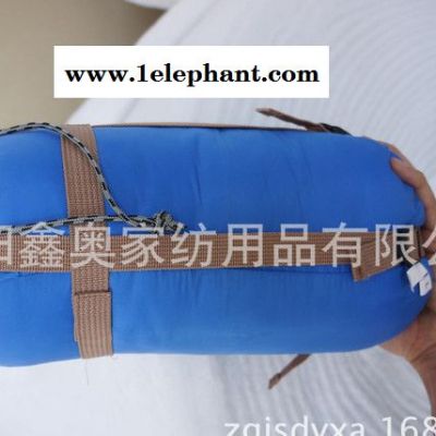 ** 款春秋尼龙迷你手掌型便携户外野营成人互拼信封带帽睡袋图2