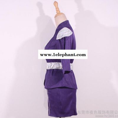 现货特卖 KTV小姐装 长袖套装夜店夜场制服小姐服 酒店DJ图2