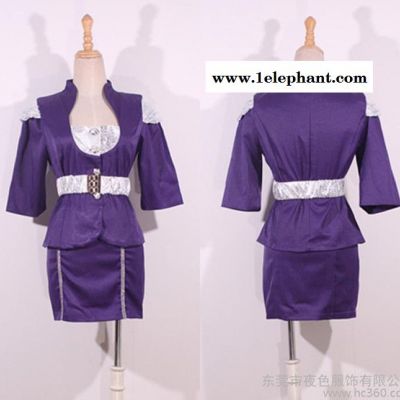 现货特卖 KTV小姐装 长袖套装夜店夜场制服小姐服 酒店DJ图3