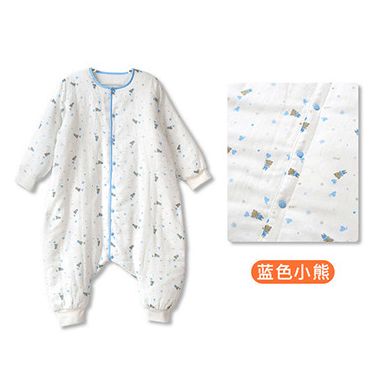 朋鸿雅贝比宝宝纯棉纱布睡袋，全面呵护孩子，给您和孩子每晚精致睡眠