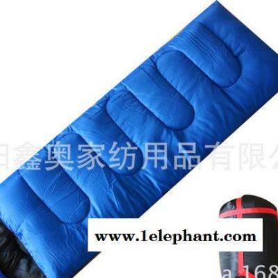 美爽爽直销新款冬季压缩包成人户外野营旅游互拼信封带帽睡袋图3