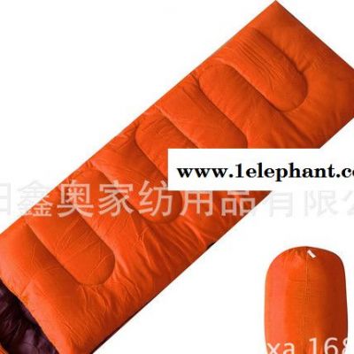 美爽爽直销新款冬季压缩包成人户外野营旅游互拼信封带帽睡袋图2