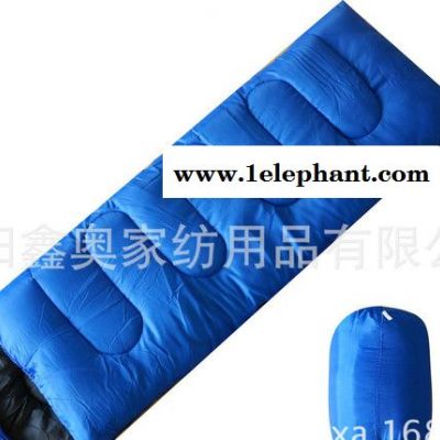 美爽爽直销**亏本户外野营旅游成人单色信封带帽加厚睡袋图2