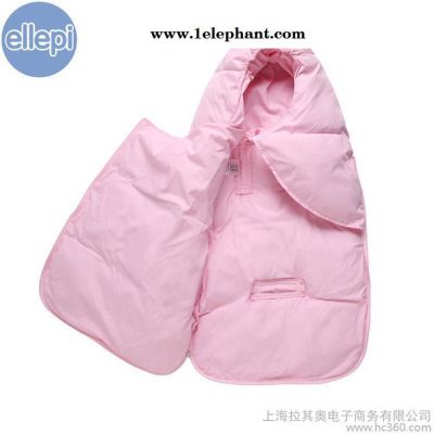 ellepi艾莉碧新生儿春秋冬款加厚抱被 0-12个月婴儿抱被睡袋送礼通用 婴儿睡袋防风防寒安全睡袋抱毯图3
