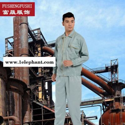 厂服工作服 秋冬长袖套装系列 劳保工作服 厂服汽修服定做图3
