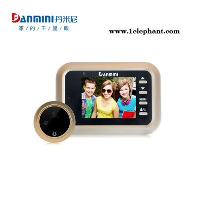 丹米尼W8智能电子猫眼可视门铃深圳**OEM贴牌定制图4