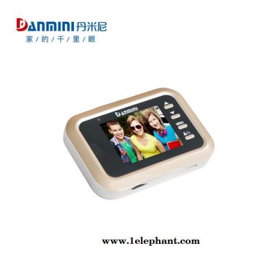 丹米尼W8智能电子猫眼可视门铃深圳**OEM贴牌定制图2