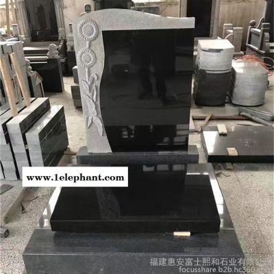厂家供应 富士熙和猫眼墓碑 黔南墓碑厂家 工期保证图3
