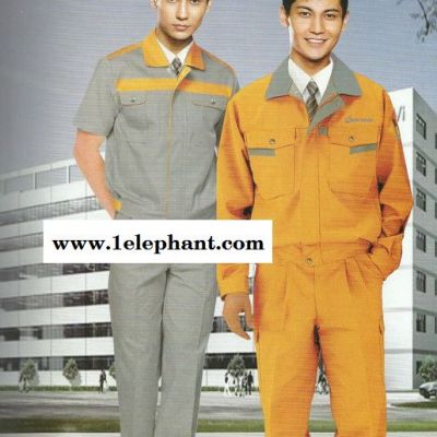 供应工作服男长袖套装上衣 劳保服厂服工服 汽修服 男女 春秋装图2