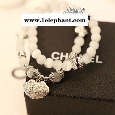 供应有缘时供应猫眼石手链 厂家批发