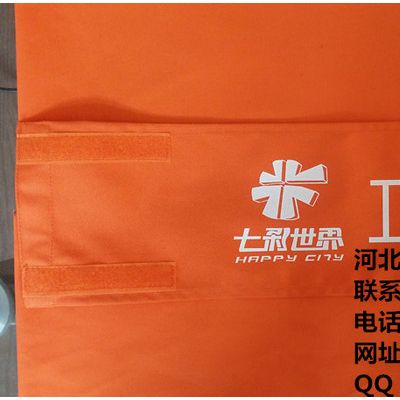 纯棉荧光袖标 魔术贴特殊放光袖套图3
