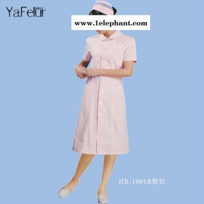 厂家定做护士服短袖套装 女士护士服工装定做 前台护士服批发图4