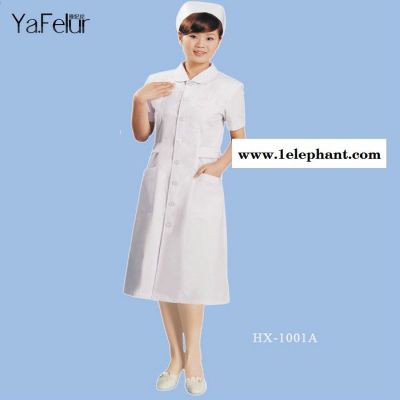 厂家定做护士服短袖套装 女士护士服工装定做 前台护士服批发图6
