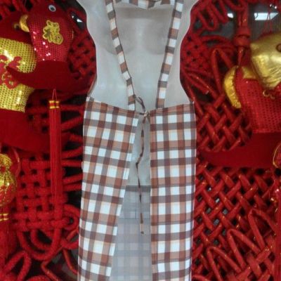 weiqun围裙 卡通厨房防水围裙 袖套 广告 义乌** 围裙定制 外贸围裙图3