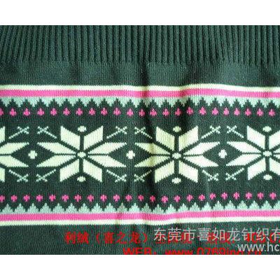 圆筒无缝袖口，提花吓栏，罗纹衣领，毛线针织袖套，毛织鞋口图3