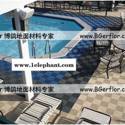 [博鸽BGer]游泳池防滑垫,泳池疏水防滑安全地垫,室内室外游泳池地面铺装材料（防紫外线）图3