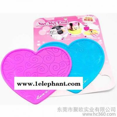聚欧供应FH-9100大量批发PVC防滑垫,精美时尚手机防滑垫,可定制LOGO和造型防滑垫图3