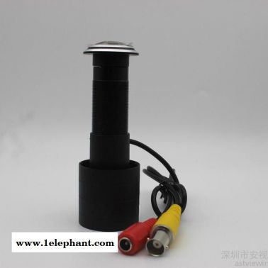 猫眼监控摄像头1.78mm 170度 高清广角韩国镜头 Sony CCD门禁防盗门猫眼摄像 安防设备 猫眼摄像机