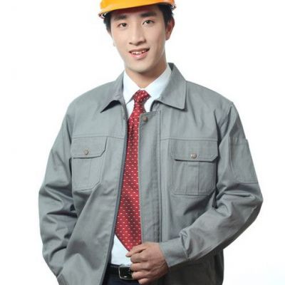 沃克迪威防护工装 长袖套装工作服 劳保工作服图7