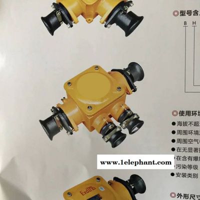悍博 矿用防爆接线盒 电路用分线盒 电线线缆连接盒 BHD防爆穿线盒图5