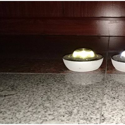 钢化玻璃猫眼道钉 360度全角度反光高亮 **抗压道钉图3