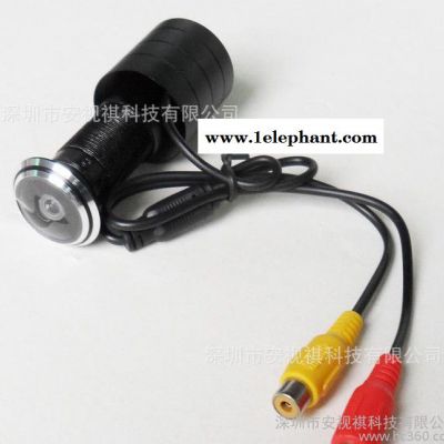 480线CCD猫眼摄像头可视门铃专用 180度鱼眼镜头摄像机图2