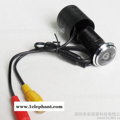 480线CCD猫眼摄像头可视门铃专用 180度鱼眼镜头摄像机图3
