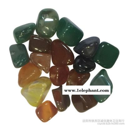 玛瑙片足浴汗蒸房用木纹石猫眼石 多种玉石 紫水晶汗蒸房熔炼石大量供货可承接东北三省桑拿浴 足浴工程 玛瑙粒洗浴中心工程图5