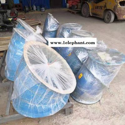 晟邦 玻璃钢防雨罩厂家 定制风机防雨弯头带防护网图1