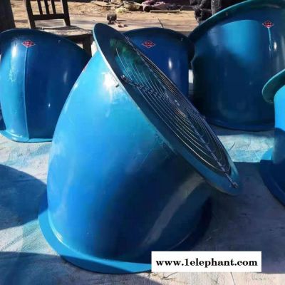 晟邦 玻璃钢防雨罩厂家 定制风机防雨弯头带防护网图5