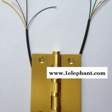 供应大粤发802过线合页 视频线合页 猫眼合页 联网锁合页 弱电合页