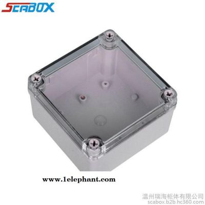 IP66防水接线盒 塑料端子分线盒 电缆穿线盒 125×125×75图3