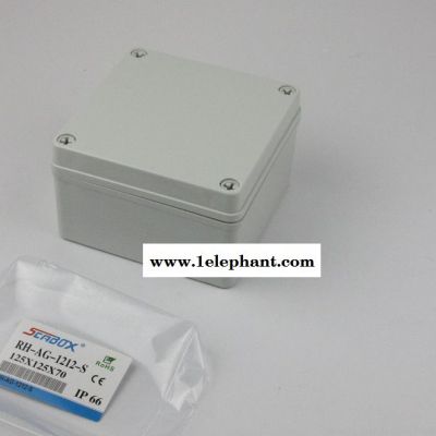 IP66防水接线盒 塑料端子分线盒 电缆穿线盒 125×125×75图2