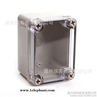 电缆穿线盒 工程塑料防水接线盒 80×110×70阻燃接线盒透明盖