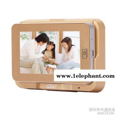 众家安M200智能WIFI电子猫眼远程控制拔号发彩信可视门铃无线夜视防盗摄像头门镜图2