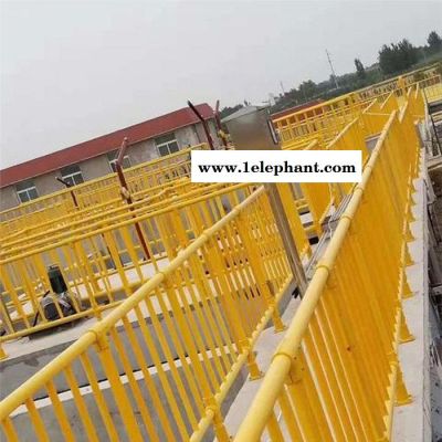 【展翼】 厂家安装 玻璃钢防护围栏 玻璃钢围栏 工业防腐蚀护栏 玻璃钢防护栅栏厂家 呼和浩特玻璃钢围栏图4
