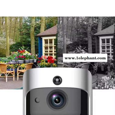 SAMDREAM森美骏M901 手机监控智能门铃智能猫眼，异常逗留徘回自动预警