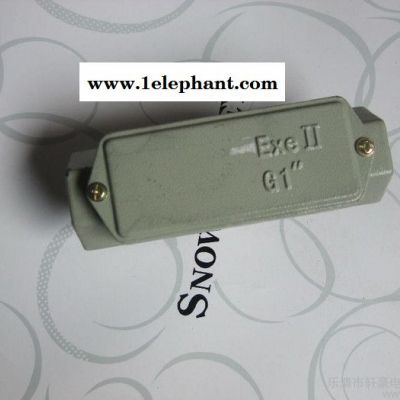 供应轩豪电气G1 1/2 DN40 1寸半 防爆穿线盒直通 二通 A型图2