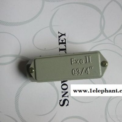 供应轩豪电气G1 1/2 DN40 1寸半 防爆穿线盒直通 二通 A型图3