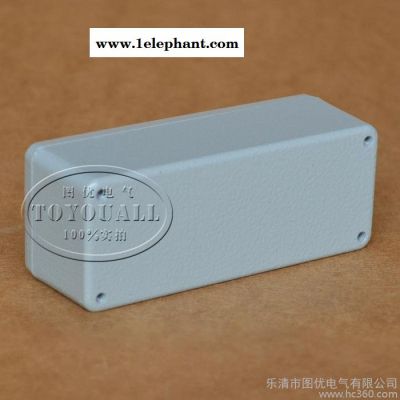 供应图优 90*36*31mm超小型铸铝穿线盒 微型防水接线盒 铝盒 IP65图3