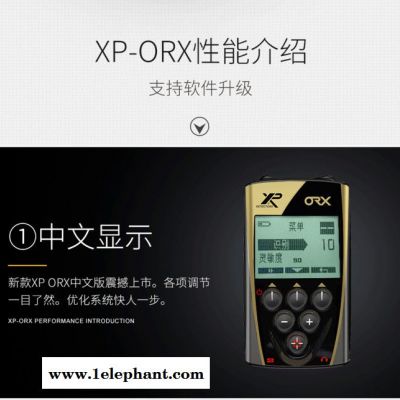 法国XP，ORX无线金属探测器