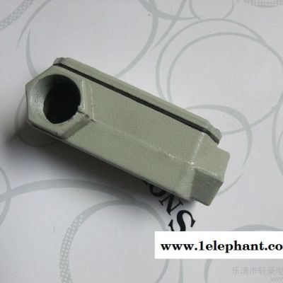 供应轩豪电气G2 1/2隔爆穿线盒2寸半防爆穿线盒 D型图2