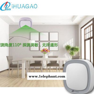 iHUAGAO智能家居人体红外探测器 ZigBee探测器无线红外探测器 红外感应器图2