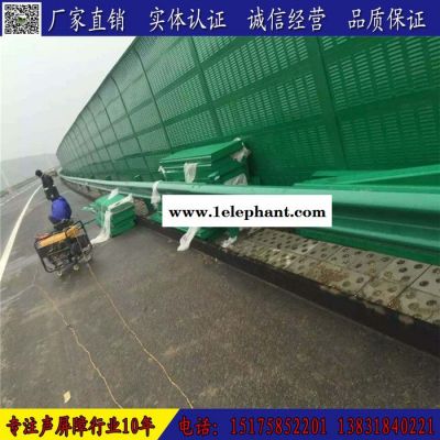 北京公路边声屏障 高架桥玻璃钢声屏障 铁路边住宅区隔音防护屏