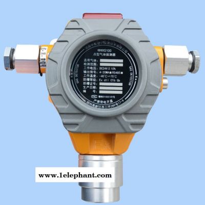 如特安防   洛阳氢气站可燃气体探测器 在线实时检测氢气浓度值 实现声光报警图5