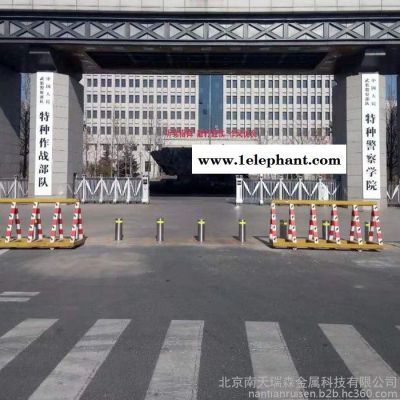 供应 南天瑞森 半自动升降路桩 升降路桩 翻板路障机 不锈钢阻车桩 路障柱 翻板路障机 可按需定制图6