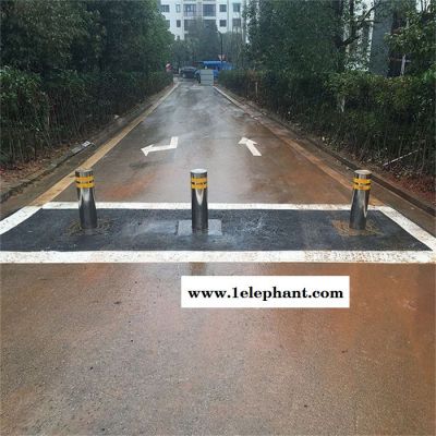 鼎东升降柱厂家 全自动路障伸缩柱 路口挡车柱路桩价格图4
